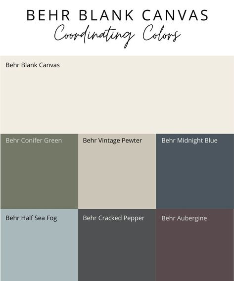 Paint Colors for 2023 – Trends & Predictions - Welsh Design Studio English Channel Behr Paint Color Schemes, Cracked Pepper Color Palette, Behr Cracked Pepper Coordinating Colors, Behr Midnight Blue, Man Cave Paint Colors, Behr Midnight, Cedar Kitchen, Paint Colors For 2023, Paint Colors Of The Year