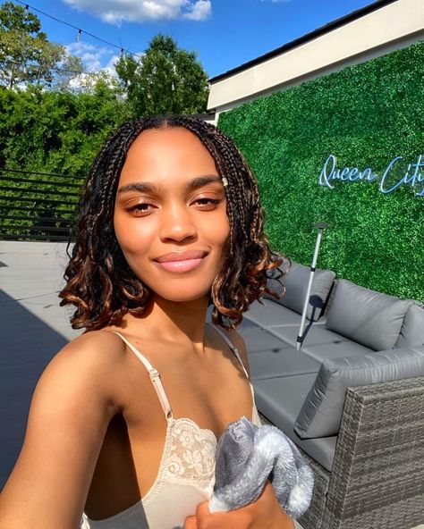 China Anne McClain on IG❤️ China Mclain, China Mcclain, Navia Robinson, Anne Mcclain, China Anne Mcclain, China Anne, African American Braids, Disney Princesses And Princes, Black Femininity