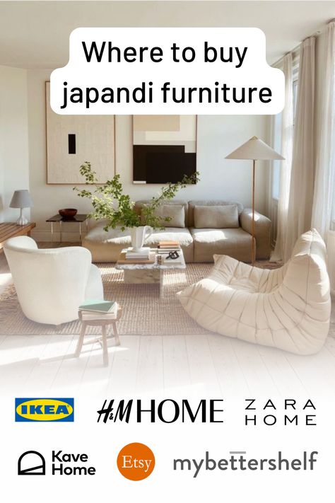 Japandi Store Design, Japandi Ikea, Neutral Art Deco, Japandi Furniture, Japandi Home, Scandinavian Minimalist, Neutral Art, Japandi Style, Furniture Shopping