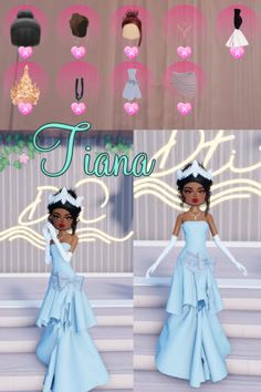 #DressToImpress #FashionGoals #StyleInspo #ChicOutfits #ElevatedFashion #OOTD #FashionForward #DressForSuccess #StatementStyle #Trendsetter Princess And The Frog Dress To Impress, Robe Dress To Impress, Tiana Dti Outfit, Sofia The First Dress To Impress, All The Dress To Impress Themes, Princess Tiana Dress To Impress, Stitch Dress To Impress, Dti Theme Princess, Blue Theme Dress To Impress