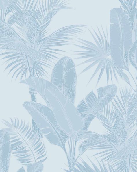 Coastal Wallpaper Accent Wall, Coastal Fabric, Modern Wallpaper Designs, Coastal Wallpaper, Latest Wallpapers, Tropical Wallpaper, Wallpaper Accent Wall, Modern Beach House, Wallpaper Trends