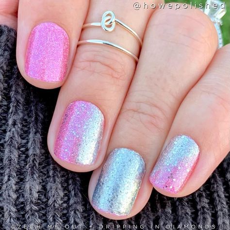 Dripping In Diamonds, Colorstreet Combos, Mani Ideas, Nail Color Combos, Diy Nail Polish, Happy Nails, Nail Styles, Street Nails, Nail Polish Designs