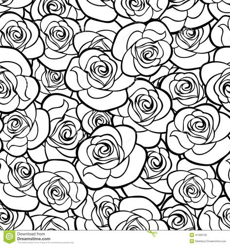 Rose Illustration, Glass Rose, Pattern Coloring Pages, Colouring Printables, Adult Coloring Book Pages, Zentangle Drawings, Flower Coloring Pages, Coloring Book Art, Zentangle Patterns