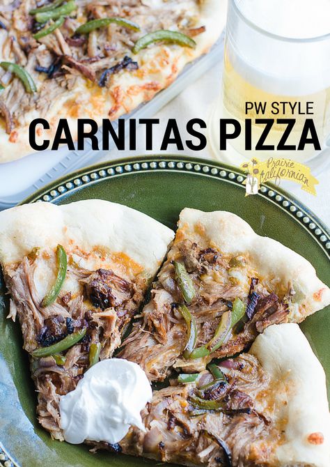 Carnitas Pizza, Italian Pizza Recipe, Pioneer Woman Recipes, Shredded Pork, Baking Stone, Banana Dessert, Pizza Oven, Dinner Menu, Meals For One