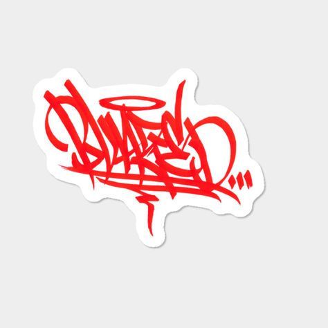 Graffiti Stickers Ideas, Graffiti Handstyle, Graffiti Wildstyle, Doodle Characters, Graffiti Stickers, Graffiti Artwork, Graffiti Tagging, Graffiti Font, Easy Doodle Art