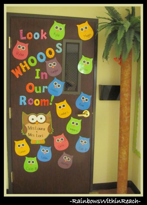 owl classroom theme | ... OWL freebies for your classroom. Here's the direct link to all of her Preschool Door, Owl Theme Classroom, Owl Classroom, Infant Classroom, School Door Decorations, Toddler Class, Preschool Bulletin, Preschool Bulletin Boards, School Doors