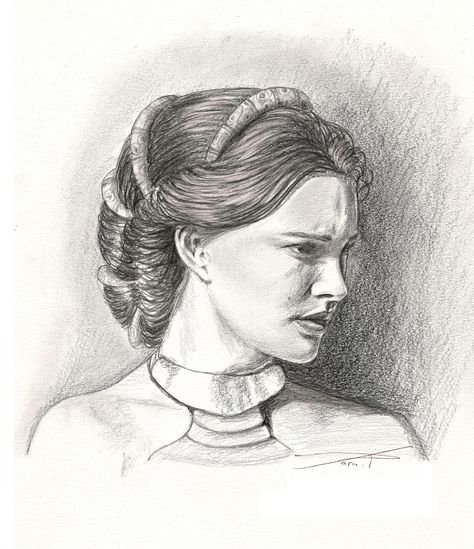 Padme - Natalie Portman Padme Drawing, Star Wars Padme, Natalie Portman, Art Block, Star Wars Art, Star Wars, Male Sketch, Disney Characters, Drawings