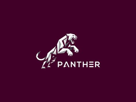 Panther Logo by Ben Naveed 🇺🇸 Panther Logo Design, Panther Logo, Company Logos, School Logo, Studio Logo, Computer Graphics, Logo Design Creative, Design Creative, Logo Icons