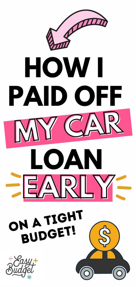 Debt Payoff- How I paid off my car EARLY on a tight budget! Are you ready to pay off your car loan early to lower your overall interest paid? Use these tips to pay off your car loan FAST! Lower your interest and pay off your debt quickly! You will enjoy your car more once your car loan is paid off early!!! #payoffcarloanfast #howtopayoffdebt #debt #debtpayoff #payoffcarloanearlytips Pay Off Loans Fast Tips, How To Refinance Car Loan, How To Pay Off Your Car Loan Fast, Car Note Payoff, Pay Off Car Loan Early Tips, Pay Off Car Loan Fast, Paying Down Debt Fast, Paying Off Car Loan Faster, Ways To Pay Off Debt Quickly