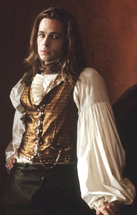 Provehito in Altum - alfaangel:   Interview with the Vampire - 1994 Interview With The Vampire Louis, Brad Pitt Interview, Anne Rice Vampire Chronicles, Lestat And Louis, Queen Of The Damned, Vampire Aesthetic, Vampire Chronicles, Hot Vampires, The Vampire Chronicles