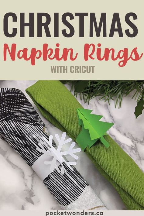 Diy Napkin Rings Christmas, Easy Short Hair, Paper Napkin Rings, Snowflake Svg, Napkin Rings Diy, Christmas Tree Napkins, Hair Styles Easy, Christmas Paper Napkins, Christmas Napkin Rings