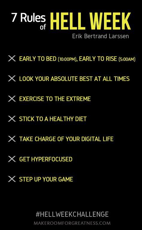 What if you could change your life in a week? Hell Week is a 7-day guided challenge that gets you outside your normal routine so you can reevaluate what you're doing and change what's not working for you. | family idea Fitness Motivation Quotes Inspiration, Motivational Quotes For Working Out, Gym Humor, Motivation Fitness, Martin Freeman, Fitness Motivation Quotes, Self Improvement Tips, Fitness Quotes, Change Your Life