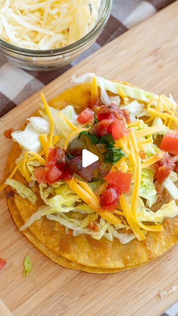 Misty Tannery on Instagram: "This is such an easy and fast dinner!  You now have a new spin for Taco Tuesday!  Let’s smash up tacos and quesadillas and make QuesaTacos!  Everyone can too theirs the way they like!  Let me know if you try them! Another version is swapping out the taco meat for chicken. So so good too!! Enjoy! ❤️LIKE and FOLLOW for more ideas!!! ⭐️⭐️Go find me on YouTube, FB and TikTok! ⭐️⭐️   👉Ingredients Taco Meat -cooked Corn tortillas  Butter Cheeses- cheddar, pepper jack, Monterrey jack etc Taco Toppings  👉Directions Butter a HOT skillet. Lay down corn tortilla and add a thin layer of cheese then meat then salsa and cilantro if using. Add another thin layer of cheese. Top with another corn tortilla. Spin around a bit making sure it doesn’t burn and it gets slightly cri How To Cook Corn Tortillas For Tacos, Frying Corn Tortillas For Tacos, Cooking Corn Tortillas For Tacos, Corn Tortillas What To Do With, How To Heat Corn Tortillas For Tacos, How To Fry Corn Tortillas For Tacos, Air Fryer Corn Tortillas For Tostadas, Cooked Corn, Taco Toppings