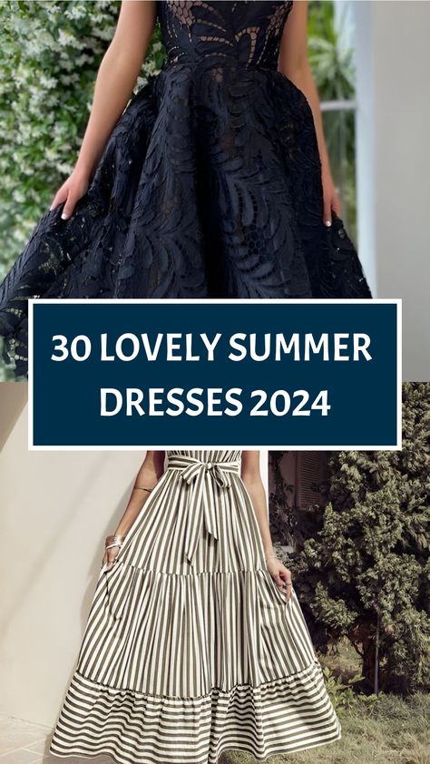 30 Lovely Summer Dresses 2024 Maxi Dress Summer 2024, 2024 Summer Dress Trend, 2024 Dress Trends Women, 2024 Dresses Trends, Dress Summer 2024 Trend, Bold Print Dress, Trendy Summer Dresses 2024, Summer 2024 Dress Trends, Summer Dresses 2024 Trends