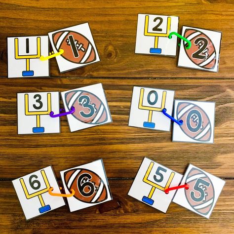 Does anyone else LOVE Fall football season?? I love me some college football (hookem!) and can't believe that I didn't make this set of football themed Preschool activities sooner!⁣ .⁣ If you're teaching your own little football lovers, be sure to grab this set of 15 Math and Literacy activities with lesson plans MADE for you!⁣ .⁣ Comment FOOTBALL below and I'll get the link sent right to you! Fall Football, Player 1, I Love Me, Football Lovers, Love Fall, Literacy Activities, Football Player, Football Season, Math Lessons