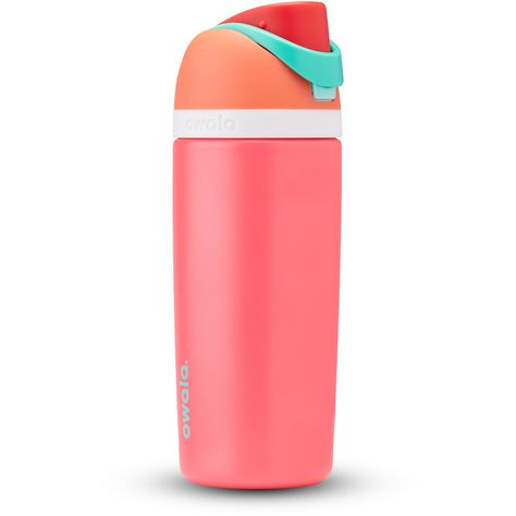 Great for everything from school to family hikes  the kids' 16 fl. oz. Owala FreeSip Insulated Stainless-Steel water bottle has a locking push-button lid that makes it easy for kids to sip on the go. Inflatable Rafts, Kids Climbing, Tubing River, Inflatable Paddle Board, Chalk Bags, Beach Gear, Training Gear, Kids Water Bottle, Cute Cups