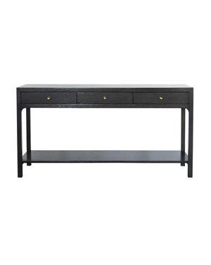 Entryway Vignette, Tent Sale, Mcgee & Co, Black Console, Versatile Furniture, Brass Pulls, Sideboard Console, Studio Mcgee, Entry Table