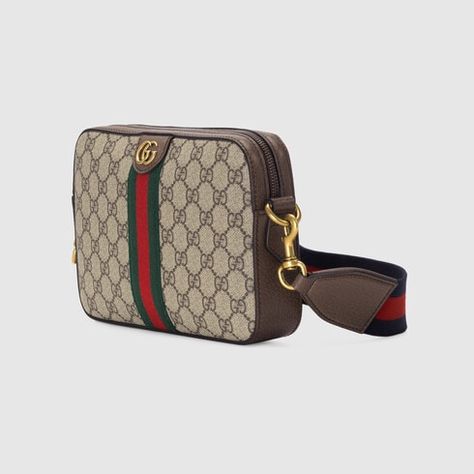 Borsa a spalla Ophidia GG in GG Supreme beige ed ebano | GUCCI® Italia Gucci Ophidia, Gold Ounce, Digital Gifts, Small Crossbody Bag, Small Crossbody, Beauty Items, Michael Kors Monogram, Gucci Bag, Timeless Pieces