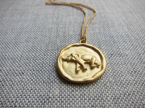 Elephant Necklace Gold, Gold Necklace Pendant, Little Necklace, Raw Stone Earring, Elephant Jewelry, Lucky Elephant, Animal Necklace, Gold Elephant, Turquoise Stud Earrings