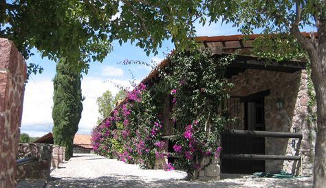 Horse Stable - mexico - love the idea of stone for a stable. Less combustible ;) Spanish Horse Stables, Luxury Horse Barns, Horse Stables Design, Dream Barn Stables, Equestrian Stables, Hacienda Homes, Dream Stables, Horse Barn Designs, Dream Horse Barns