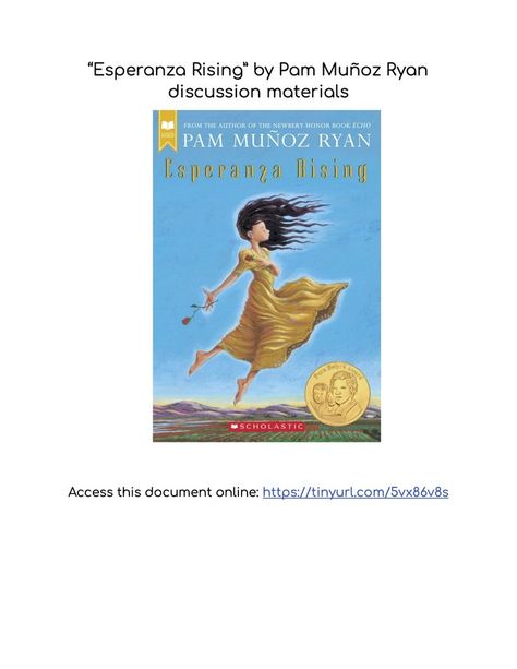 Esperanza Rising, Character Chart, Power Book, Higher Level Thinking, Homeschooling Resources, Historical Fiction Novels, Online Quizzes, Book Discussion, Novel Studies