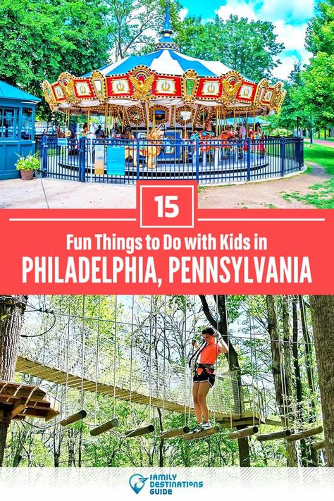 15 Fun Things to Do in Philadelphia with Kids — Family Friendly Activities! Philadelphia With Kids, Philadelphia Things To Do, Cheap Family Vacations, Things To Do In Philadelphia, Kid Friendly Vacations, Usa Places To Visit, Visit Philadelphia, Pennsylvania Travel, Kids Things To Do