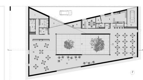 miguel arruda architects: elderly day care center Elderly Care Center Architecture, Elderly Center, Elderly Day, Elderly Care Center, Mass Study, Site Plan Design, Cross Ventilation, Building Types, Alzheimer Care