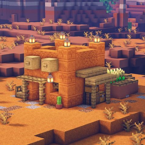 Square Mario on Instagram: “A simple Mesa house! 🏜Tutorial on this tomorrow :) Shaders: BSL v7.2 (BitGardener’s settings) Textures: Default Watch my latest video,…” Mesa Houses Minecraft, Minecraft Mesa Build Ideas, Minecraft Mesa House Ideas, Minecraft Mesa Village, Mesa Biome House Minecraft, Mesa Minecraft Builds, Minecraft Badlands House, Minecraft Mesa Base, Mesa Builds Minecraft