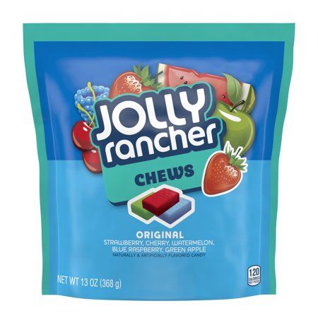 Jolly Rancher Chews, Jolly Rancher Hard Candy, Jolly Ranchers Candy, Filled Candy, Individually Wrapped Candy, Fruit Chews, Chewy Candy, Jolly Rancher, Sour Patch