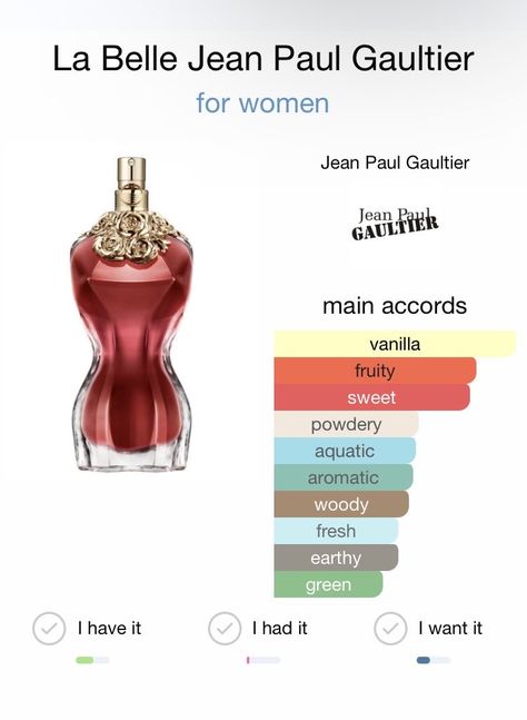 Most Complimenting Parfum 2023 #fashion #aesthetic #womenfashion #womensstyle #fragrance #parfum #beautyproducts #prettyinpink #beautycare #baddiestyle La Belle Perfume, Jean Paul Gaultier La Belle, Diy Perfume, Fragrances Perfume Woman, Perfume Collection Fragrance, Perfume Scents, Perfume Lover, Best Fragrances, Best Perfume