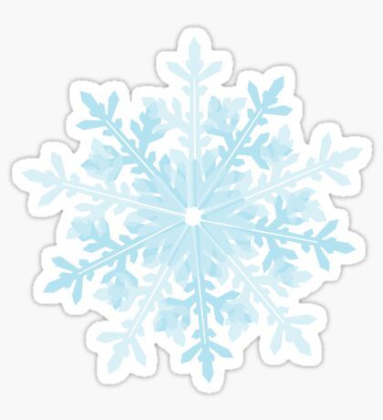 Pegatina «Copo de nieve» de Dv-Design | Redbubble Frozen Party Decorations, Snowflake Sticker, Frozen Birthday Party, Frozen Party, Red Nosed Reindeer, Frozen Birthday, Stickers For Sale, Christmas Stickers, Elsa Frozen