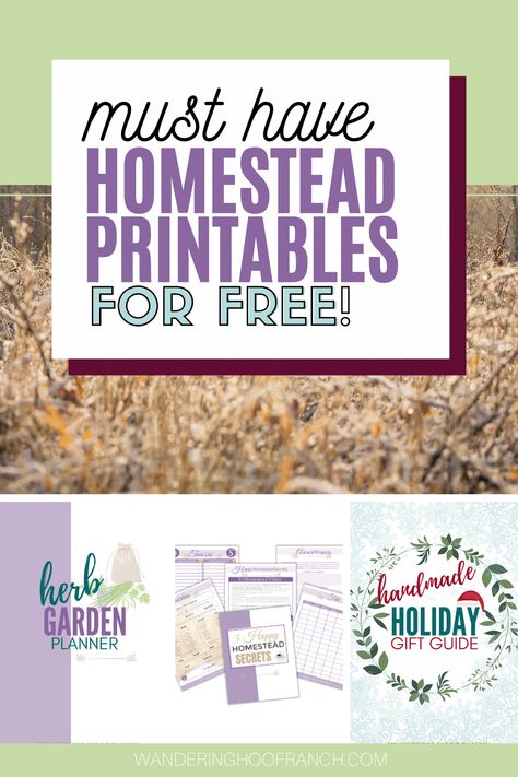 Instant downloadable must have homesteading printables for free! Access our printable library for everything you need for a happy homestead! From beginner homesteading checklists, garden planners for vegetables and herbs, free handmade patterns, goal setting sheets, farmhouse seasonal decor and so much more! Homesteading Printables, Simple Homesteading, Winter Homesteading, Beginner Homesteading, Fall Homestead, Homestead Plans, Start Homesteading, Planner For School, Homestead Inspiration