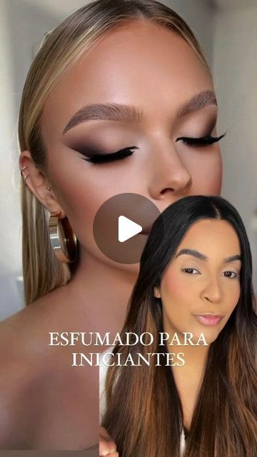 Make Up Sera, Cappuccino Makeup, Cat Eyes Tutorial, Nude Makeup Tutorial, Eyeshadow Hacks, Make Up Nude, Eyeliner Wing, Cat Eye Tutorial, Meka Up