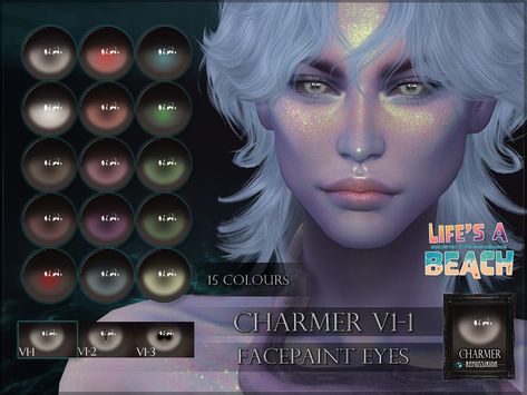 The Sims Resource - RemusSirion_eyes_326_CharmerV1-1_LifesABeach.package Remussirion Eyes, Eye Replacement Sims 4, Sims 4 Cc Eyes Color, Sims 4 Eye Colors, Sims 4 Eyes, Witch Eyes, Mermaid Eyes, Sims 4 Cc Eyes, Eye Contacts