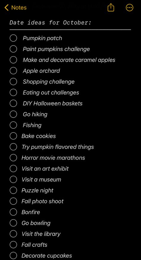 Easy, cute, cheap, and simple fun date ideas!!! 🍂 Cute Bf Bday Gifts, Cute And Cheap Date Ideas, Movie Date Basket Ideas, Fall Date Ideas List, Cool Date Night Ideas, Fall Couple Dates Ideas, Fun Date Ideas With Boyfriend, Date Ideas College Students, Spooky Dates Ideas