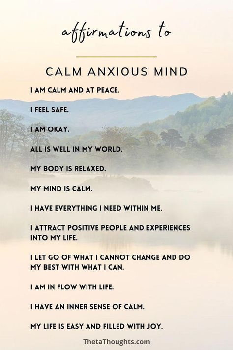 #NaturalRemediesForCoughAndSoreThroat Daily Calm Quotes, Positive Quotes For Worrying, Daily Affirmations Mindfulness, Positive Calming Affirmations, Calm Thoughts Quotes, Calming Mantras Affirmations, Calming Affirmations Peace, Calm Affirmations Peace, Quotes On Calmness