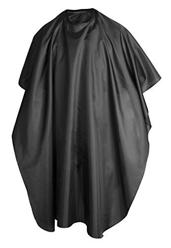 TRIXES Black Full Length Cape Unisex Professional Hairdressers Gown for Hair Styling Cuts and Colours Mobile Hairdresser, Hairdresser Salon, Barber Apron, Hair Dressing, Gown Fashion, Cape Gown, Dressing Gowns, Moda Chic, Hair Dresser