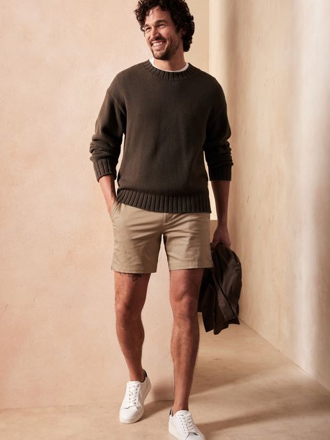 Men’s Summer Looks, Men’s Fashion Summer Casual, Mens Fashion Shorts Outfits, Cute Mens Outfits Summer, Banana Republic Men Outfits, Soft Natural Men Kibbe Style, Simple Men’s Fashion, Men Fashion Casual Outfits Summer, Italian Mens Fashion Casual