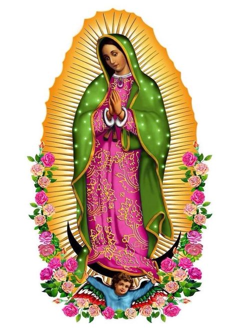 Foto Animada - Salvabrani Moctezuma Ii, Tattoo Nightmares, Happy Wedding Anniversary Wishes, Mexican Wedding Dress, Virgin Mary Art, Mexican Culture Art, Catholic Decor, Virgin Of Guadalupe, Religious Images