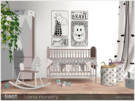 Sims 4 Nursery, Sims Baby, Sims 4 Bedroom, Growing Together, Casas The Sims 4, Sims 4 Toddler, Sims 4 Cc Furniture, Nursery Furniture Sets, Nursery Set