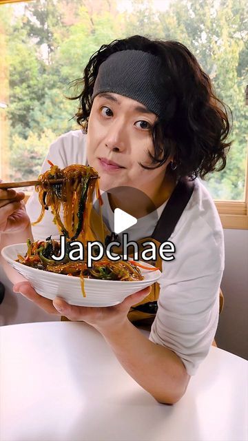 594K views · 40K likes | Simya's kitchen on Instagram: "Japchae!(Korean party noodels)😎" Chapchae Recipe Korean, Asian Cooking Videos, Chapchae Recipe, Jap Chae Recipe, Korean Food Recipes Easy, Japchae Recipe Korean, Jap Chae, Cooking Videos Recipes, Japchae Noodles