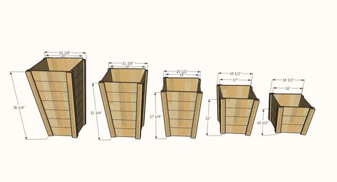 Diy Wood Planters, Cedar Fence Pickets, Planter Box Plans, Outdoor Planter Boxes, Cedar Planter Box, Diy Planter, Porch Planters, Cedar Planters, Diy Planter Box