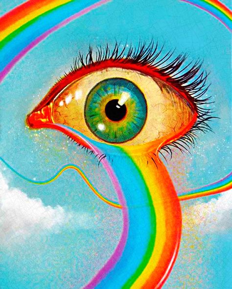 Eye Abstract Painting, Eye Art Trippy, Psychadelic Eyes, Trippy Eye Art, Third Eye Art, Art Mannequin, Trippy Eye, Earth Drawings, Eyeball Art