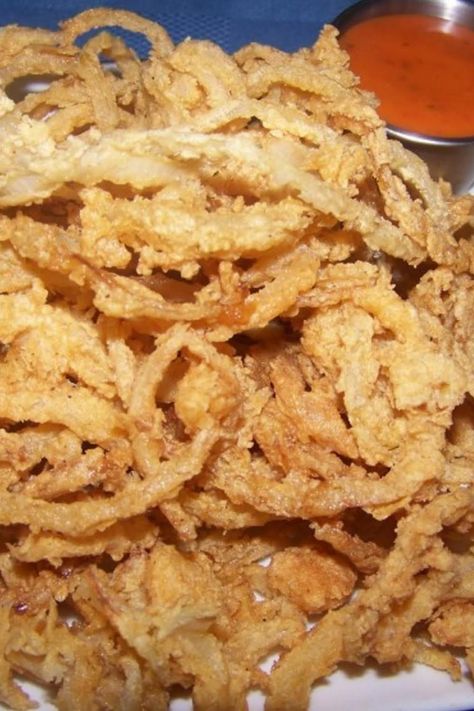 Crispy Onion Rings Onion Ring Batter, Cooking Red Lentils, Crispy Onion Rings, Homemade Onion Rings, Cooking Chicken Wings, Cooking Roast Beef, Onion Rings Recipe, Produce Recipes, Cooking Quotes