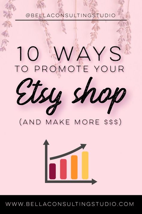 Jun 21, 2021 - Having an Etsy shop is fun, offers a wonderful creative outlet, and can be a really significant source of revenue. But at the heart of every successful Etsy shop, there is a shop owner who knows how to effectively promote their business and get it seen by the right pair of eyes. I'll outline 10 ways that you can start promoting your Etsy shop today - and only ONE of them will cost you money! 1. Instagram Instagram is my number one recommendation when clients ask me what's the best How To Setup An Etsy Shop, Etsy Shop Start Up, Setting Up An Etsy Shop, Successful Etsy Shop, Starting Etsy Shop, Etsy Shop Ideas, Increase Etsy Sales, Starting An Etsy Business, Pair Of Eyes