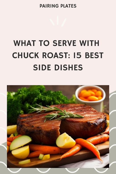 😋🍴 Get ready to drool over these perfect pairings for your chuck roast! #foodie #delicious Chuck Roast Side Dishes, Roast Side Dishes, Grilled Teriyaki Salmon, Spicy Asian Noodles, Roasted Side Dishes, Grilled Pineapple Salsa, Asian Noodle Salad, Lemon Herb Chicken, Honey Glazed Carrots