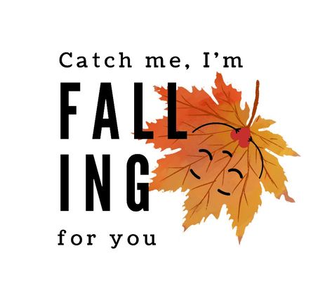 Boyfriend Puns, Autumn Puns, Leaf Puns, Fall Boyfriend, Im Falling For You, Illustration Styles, Animal Puns, Im Falling, Autumn Leaf