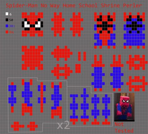 Spider-Man No Way Home 3D Perler Bead Patern 3d Spiderman, Hama Beads 3d, Spiderman No Way Home, Home 3d, Block Head, Easy Perler Beads Ideas, 3d Perler Bead, Beaded Spiders, Spider Man No Way Home