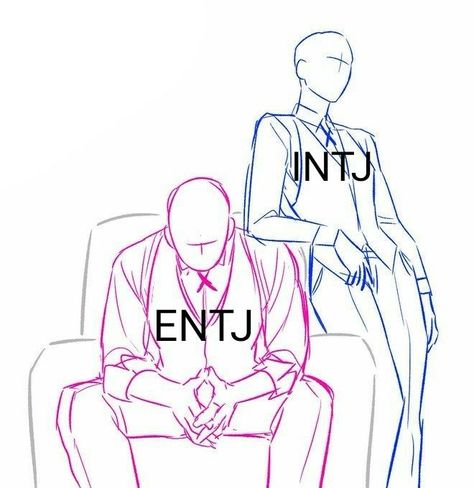 Intj Entj Ship, Entj Relationships, Entj Personality, Intj T, Intj Personality, Mbti Relationships, Myers Briggs Personality Types, Mbti Character, Myers–briggs Type Indicator