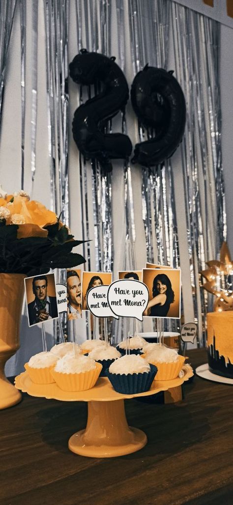 HIMYM Bday Birthday Inspo, How I Met Your Mother, I Meet You, V60 Coffee, Birthday Party Themes, Meet You, Birthday Party, Birthday